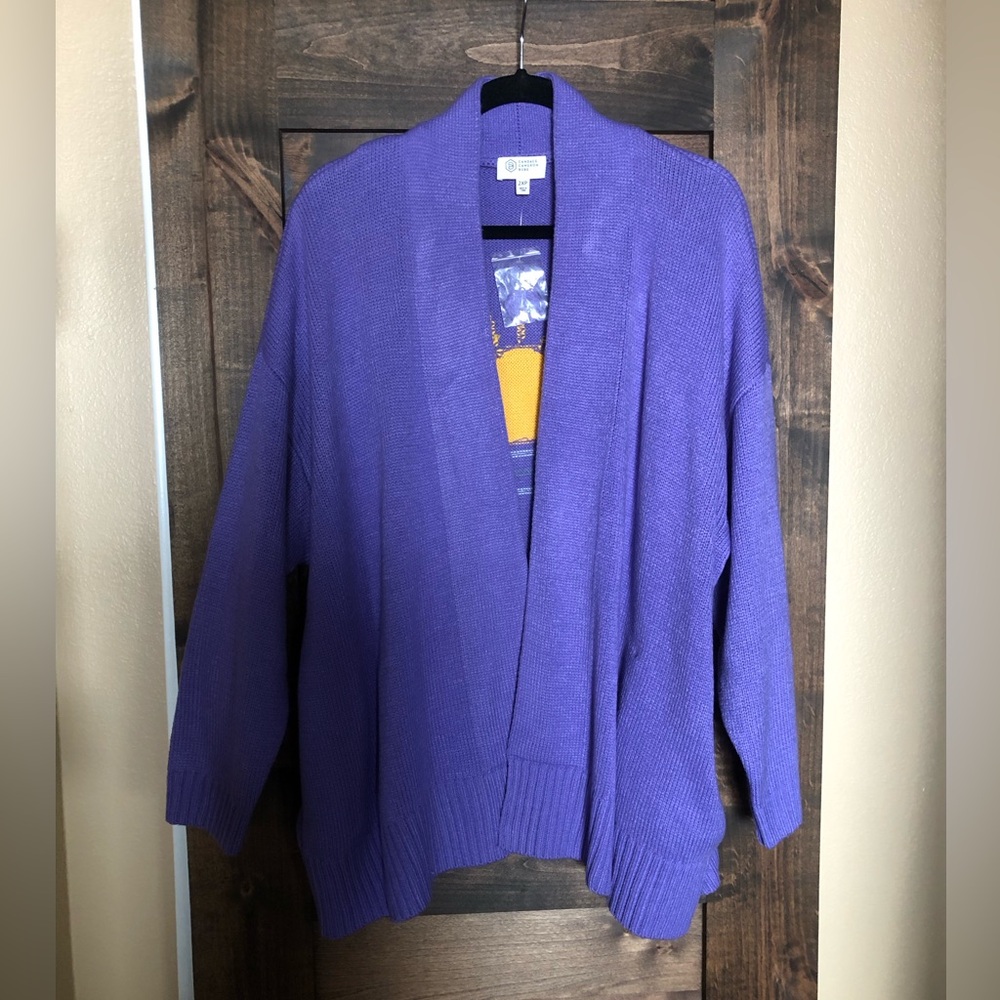 Super soft cardigan sweater by Candace Cameron Bure